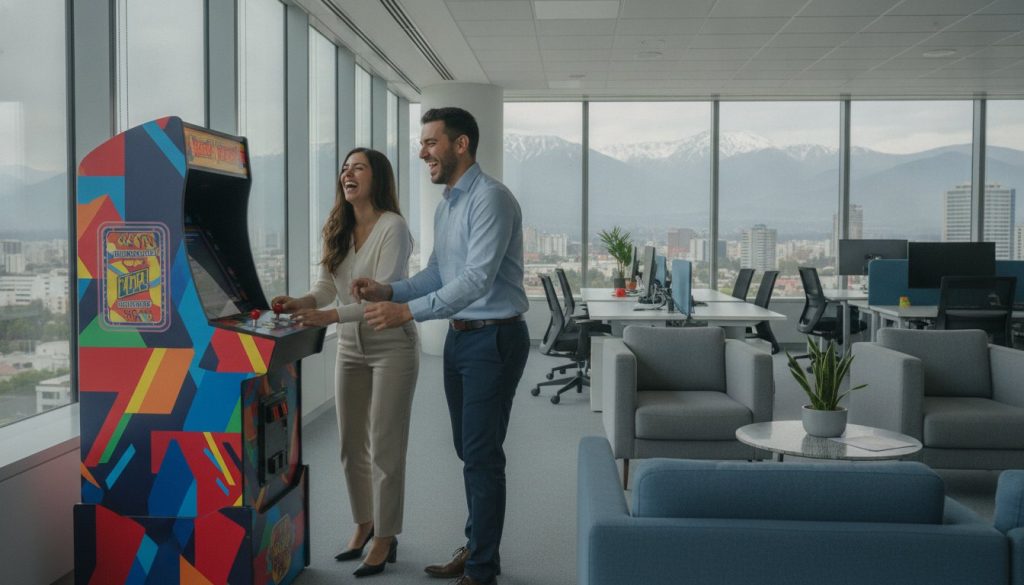 arriendo de maquinas arcade para oficinas santiago — arriendo de maquinas arcade para oficinas santiago