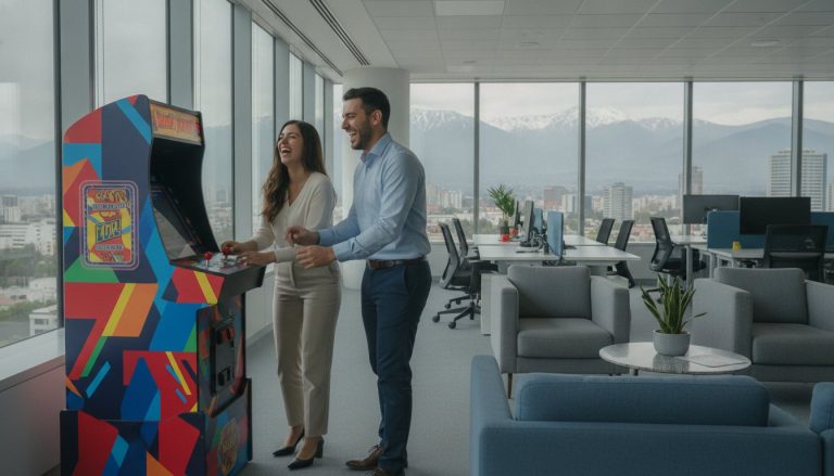 Arriendo de máquinas arcade para oficinas Santiago: Guía 2026
