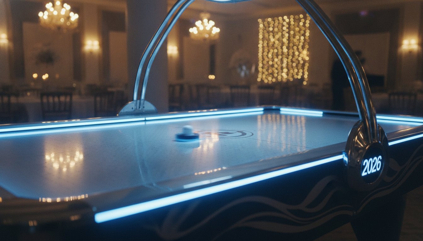 arriendo de mesa de air hockey para fiestas — arriendo de mesa de air hockey para fiestas