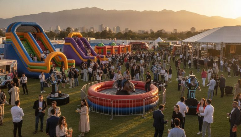 Presupuesto arriendo de juegos para eventos masivos en 2026