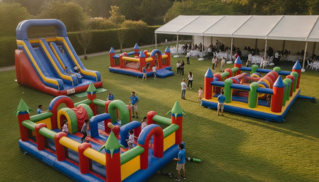 arriendo de juegos inflables para eventos infantiles corporativos — arriendo de juegos inflables para eventos infantiles corporativos