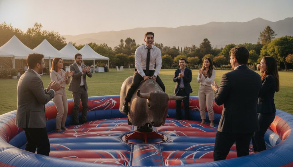 arriendo de toro mecanico para eventos de empresas — arriendo de toro mecanico para eventos de empresas